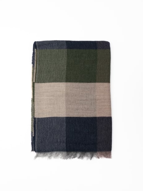 Bufanda jacquard tricolor...