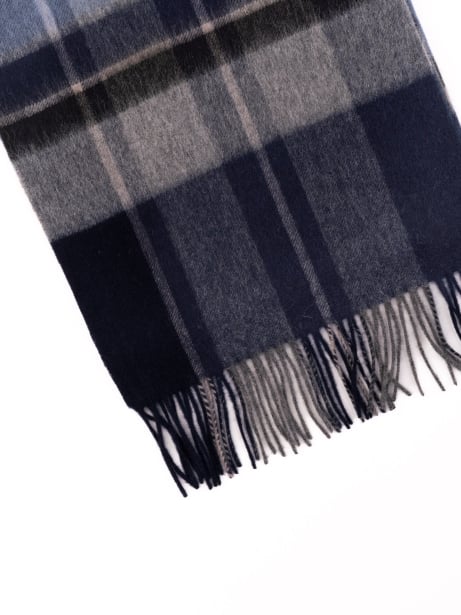 Sciarpa uomo madras blu...