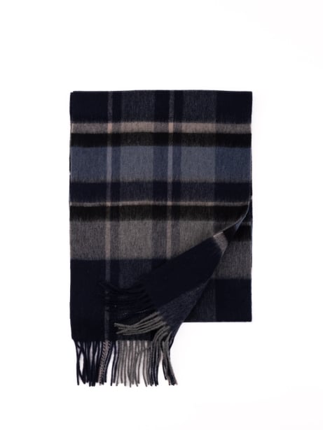 Sciarpa uomo madras blu... 2