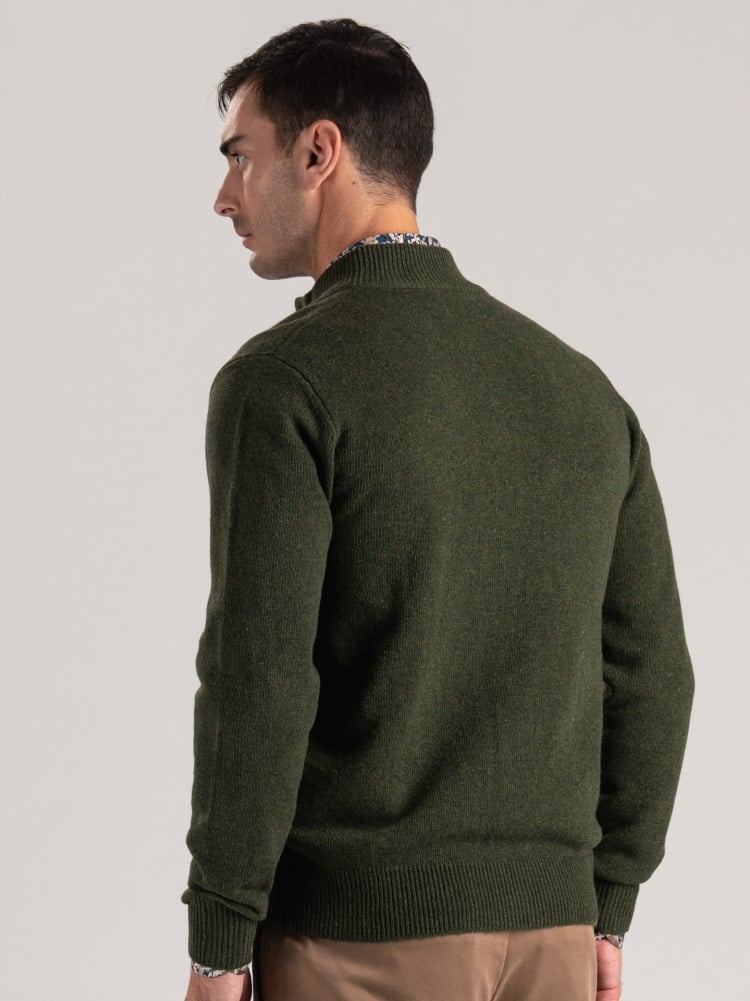 Giubbino uomo in misto lana finezza 12