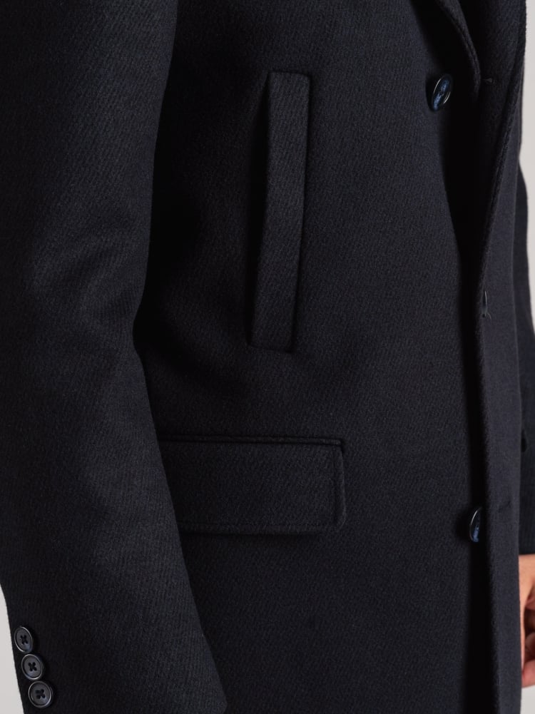 Abrigo de hombre con peto desmontable