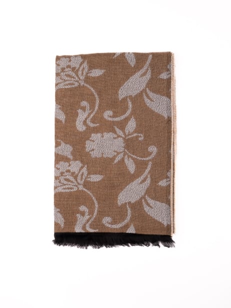 Sciarpa donna bicolor con... 2
