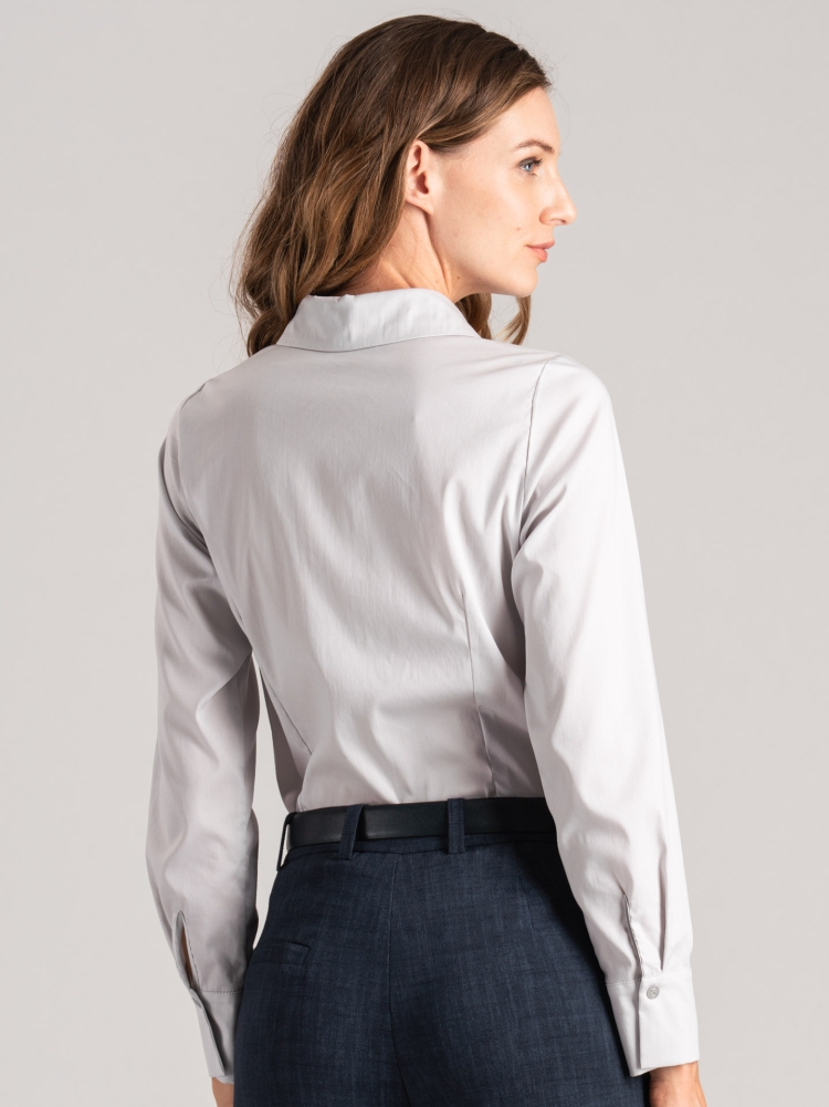 Camisa de mujer efecto corpiño de algodón elástico Invidia 1973