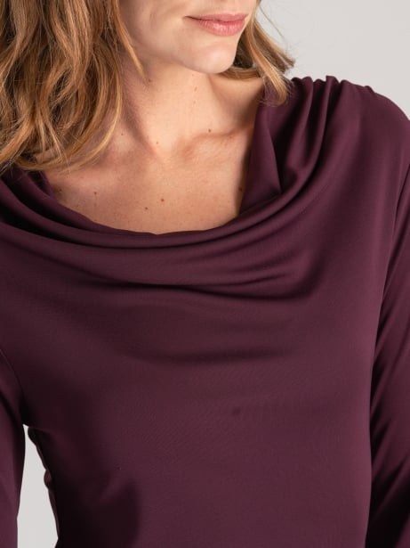 Blusa donna in jersey con... 2