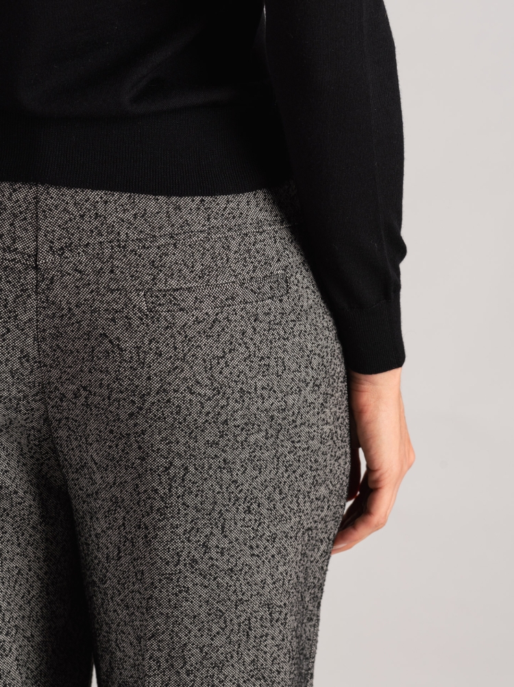 Pantalones chinos de pierna ancha para mujer