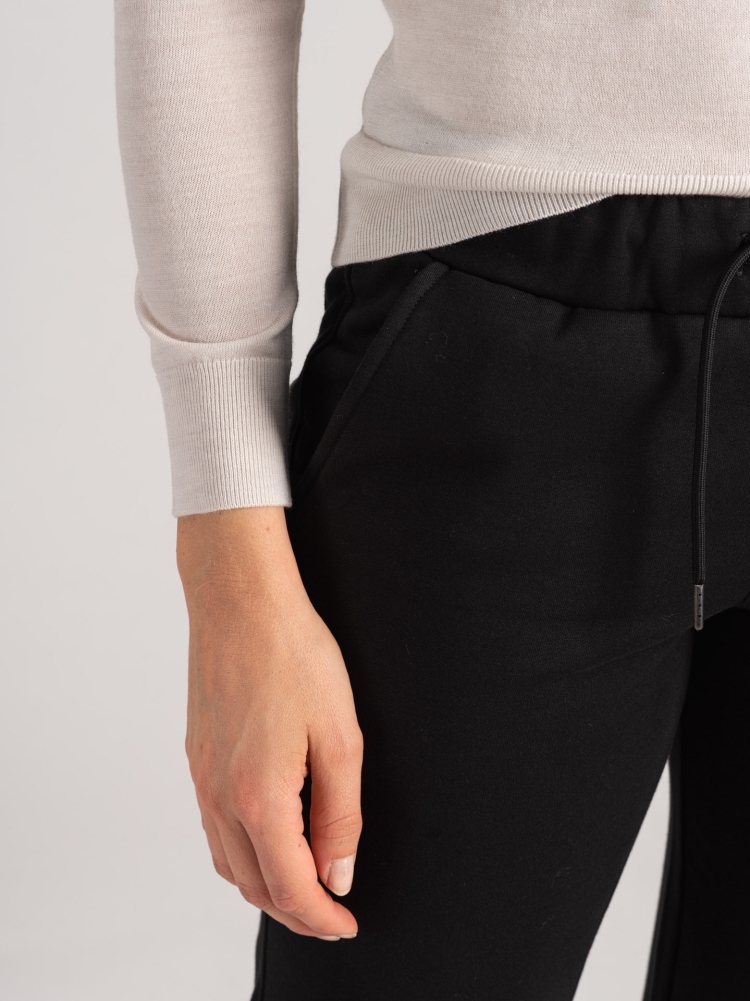 Pantalone donna di felpa mano calda