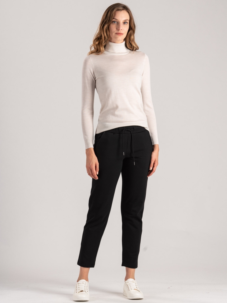 Pantalone donna di felpa mano calda