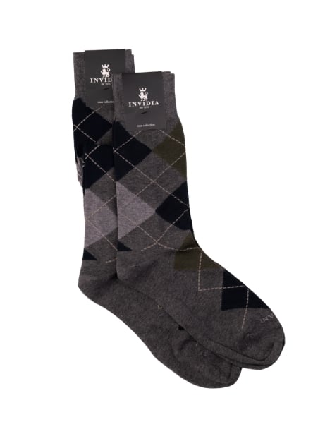 Calcetines de hombre con dibujo de trébol de cuatro hojas Invidia 1973