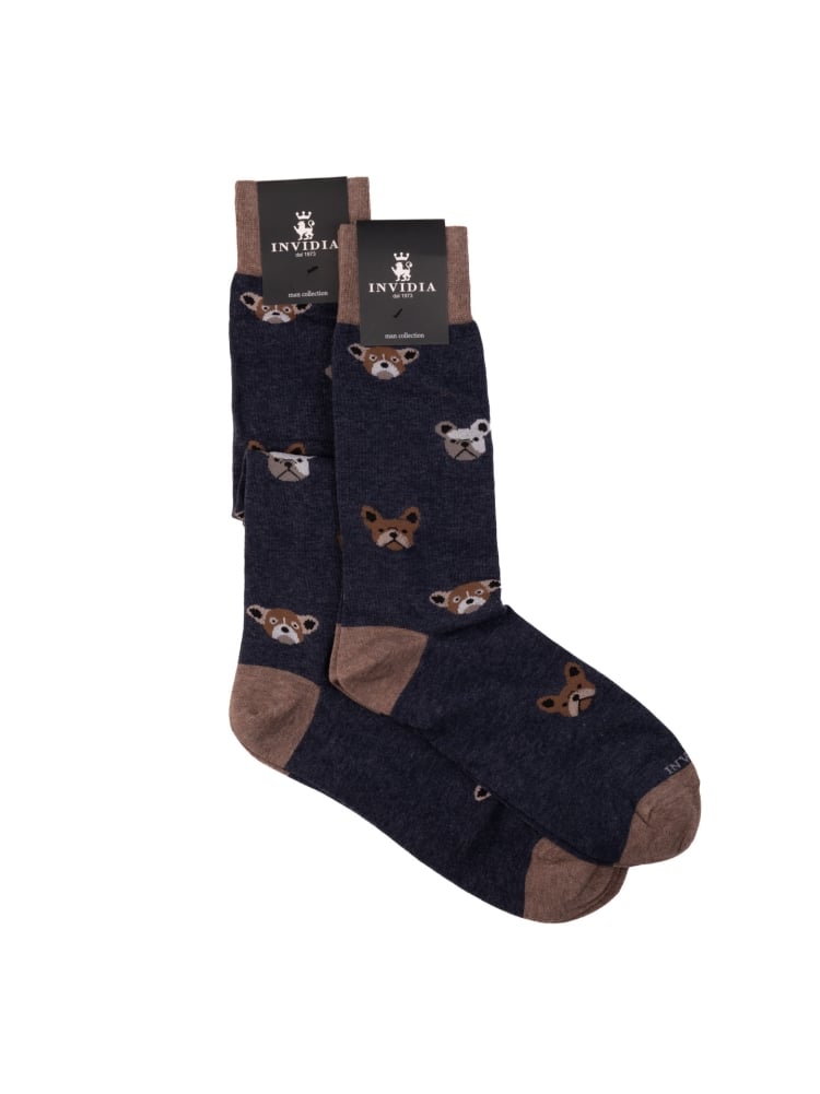 Calcetines de fantasía para hombre perros Invidia 1973