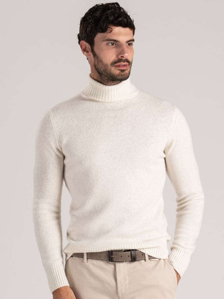 Dolcevita uomo misto lana finezza 7