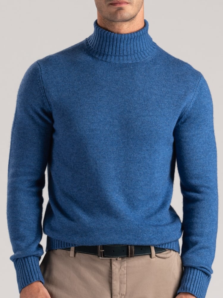 Dolcevita uomo misto lana finezza 7