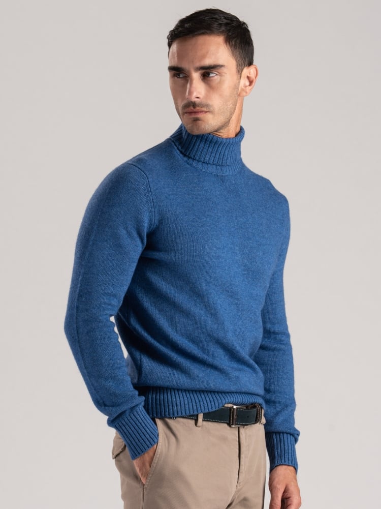 Dolcevita uomo misto lana finezza 7