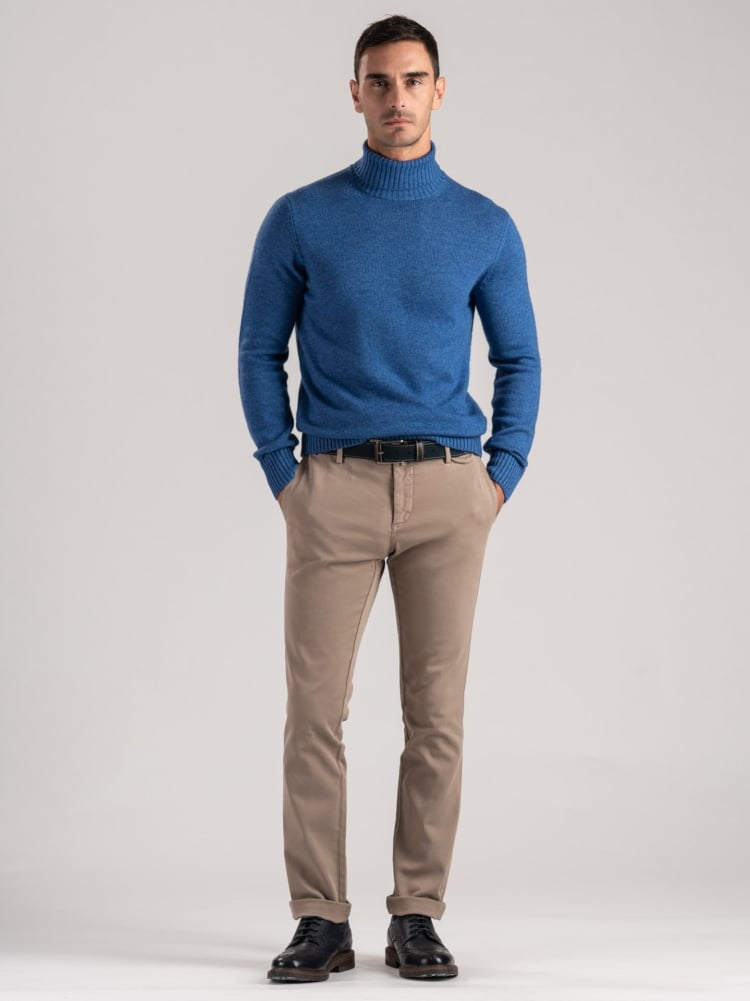 Dolcevita uomo misto lana finezza 7