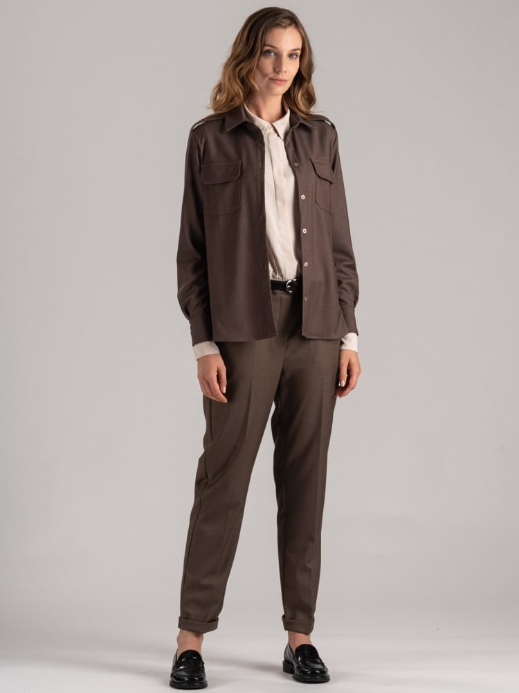 Pantalone Cargo Con Risvolto - SOHO ROMA