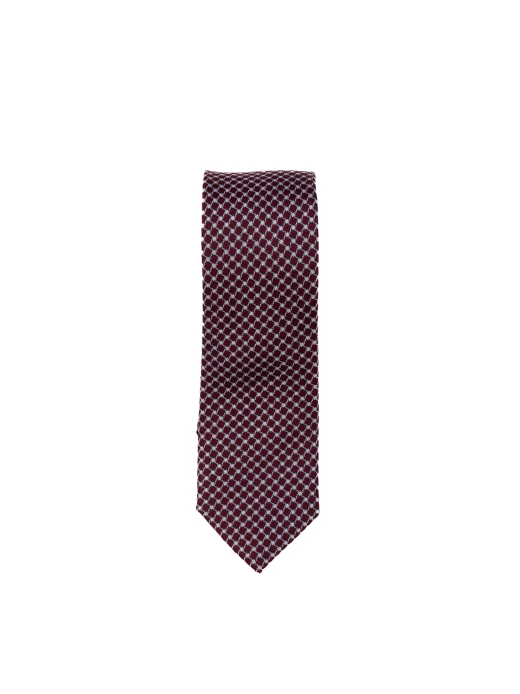 Cravatta uomo bicolor quadretto diagonale Invidia 1973