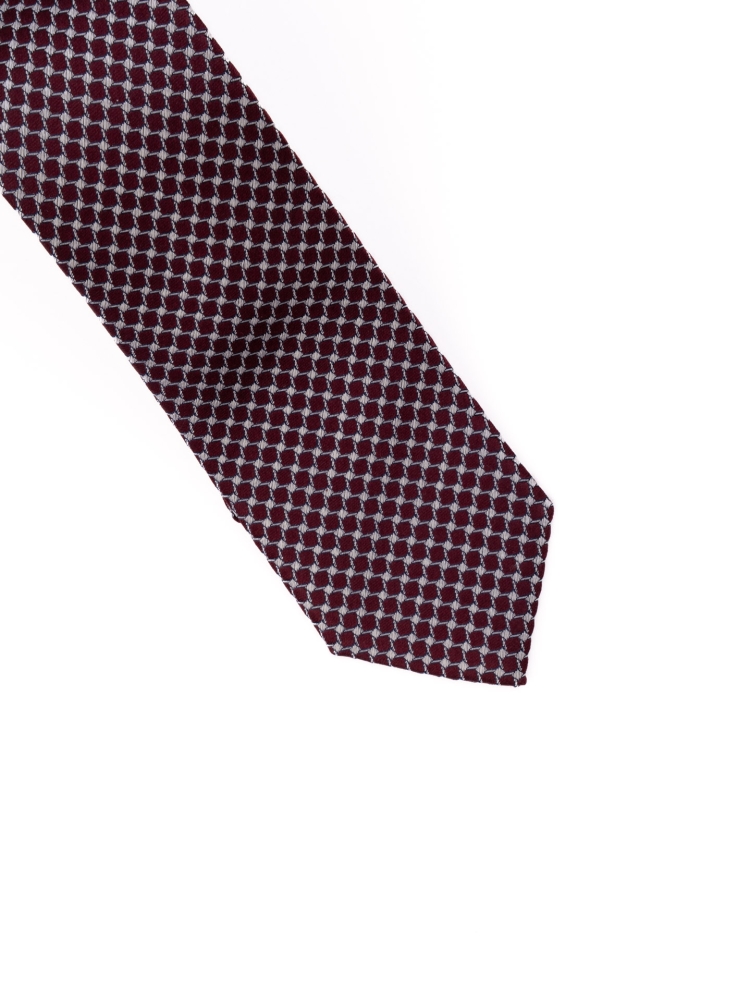 Cravatta uomo bicolor quadretto diagonale Invidia 1973