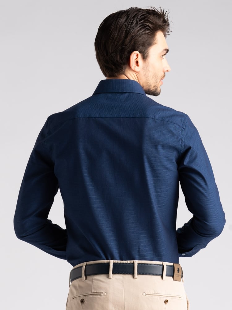 Pantalone uomo chino in tricotina tinto capo