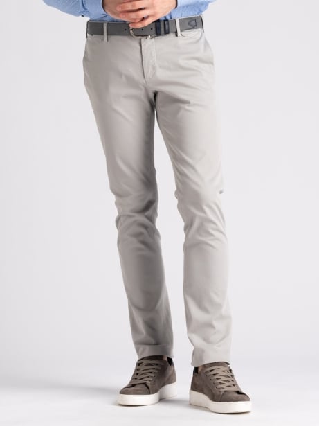 Pantalone uomo chino in tricotina tinto capo 2
