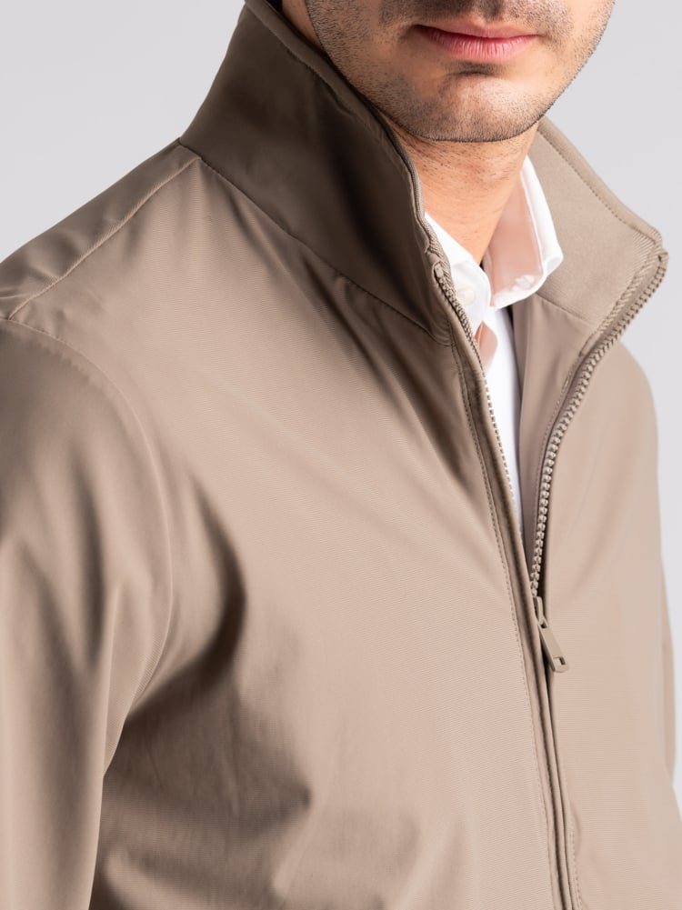 Giubbino bomber uomo TECNO color tortora