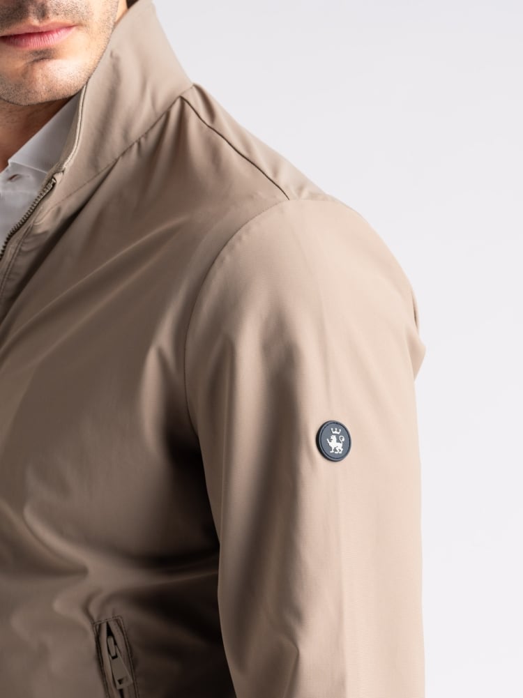 Giubbino bomber uomo TECNO color tortora