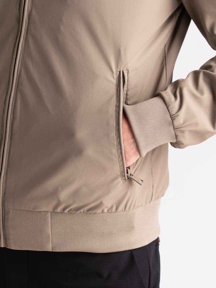 Giubbino bomber uomo TECNO color tortora