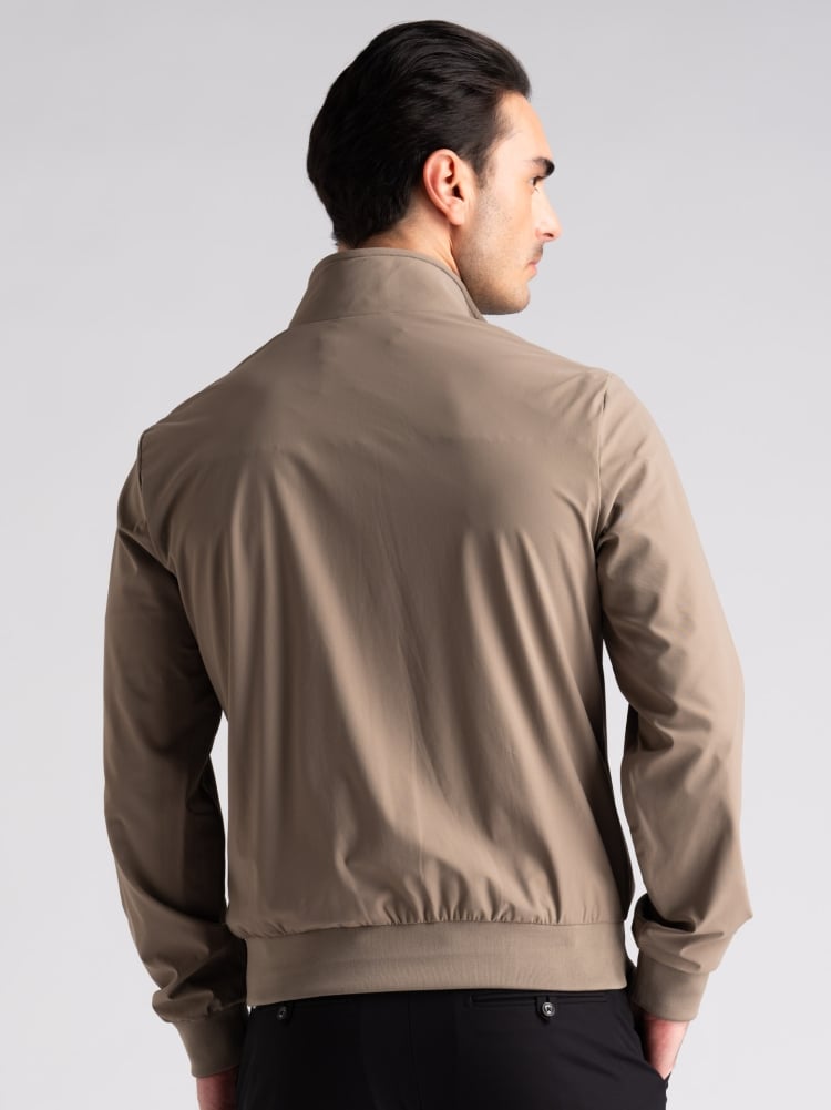 Giubbino bomber uomo TECNO color tortora