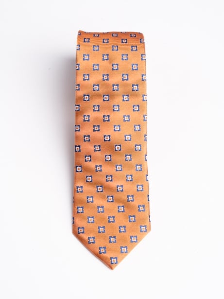 Cravatta uomo trama ottoman con rombi Invidia 1973 2