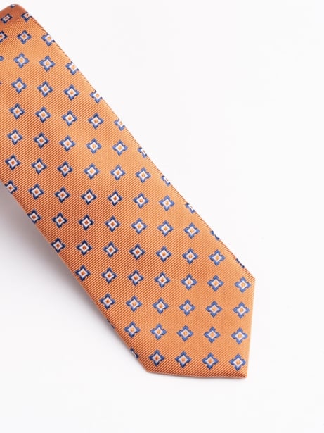 Cravatta uomo trama ottoman con rombi Invidia 1973