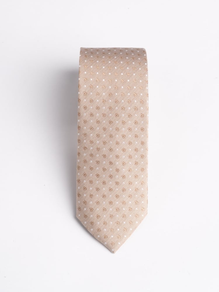 Cravatta uomo armaturata con rombi e pois Invidia 1973