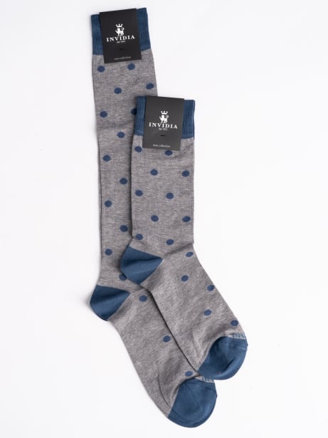 Calza uomo con pois maxi Invidia 1973