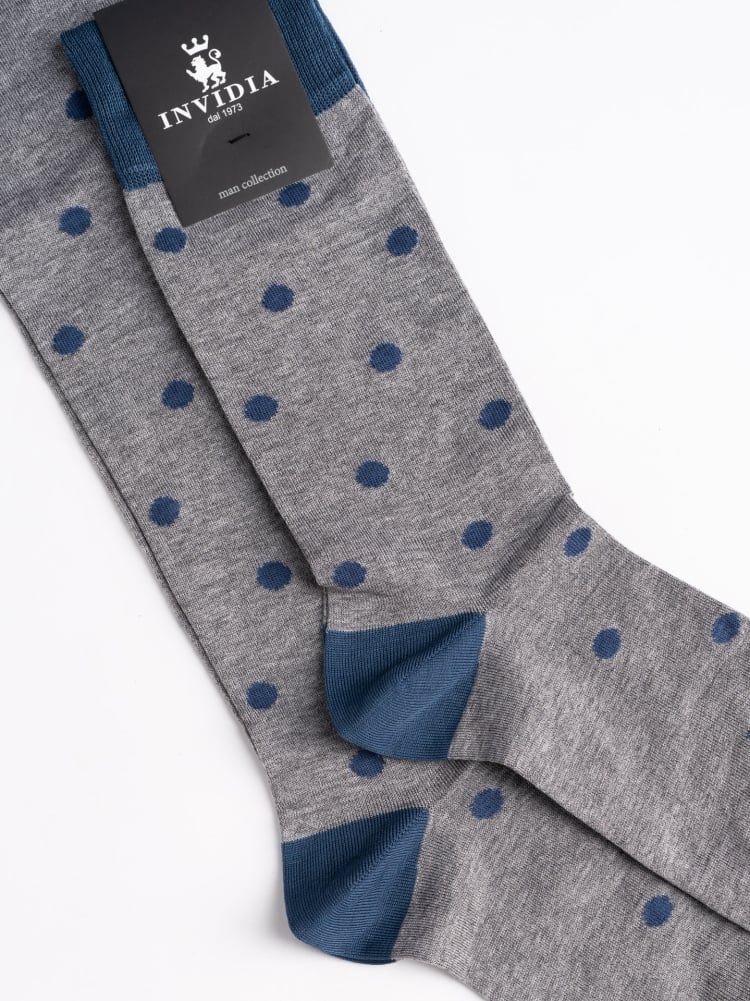 Calza uomo con pois maxi Invidia 1973