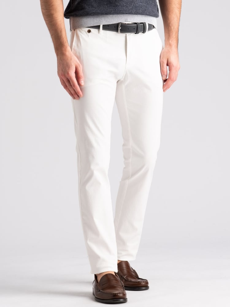 Pantalone uomo in tessuto a nido d’ape