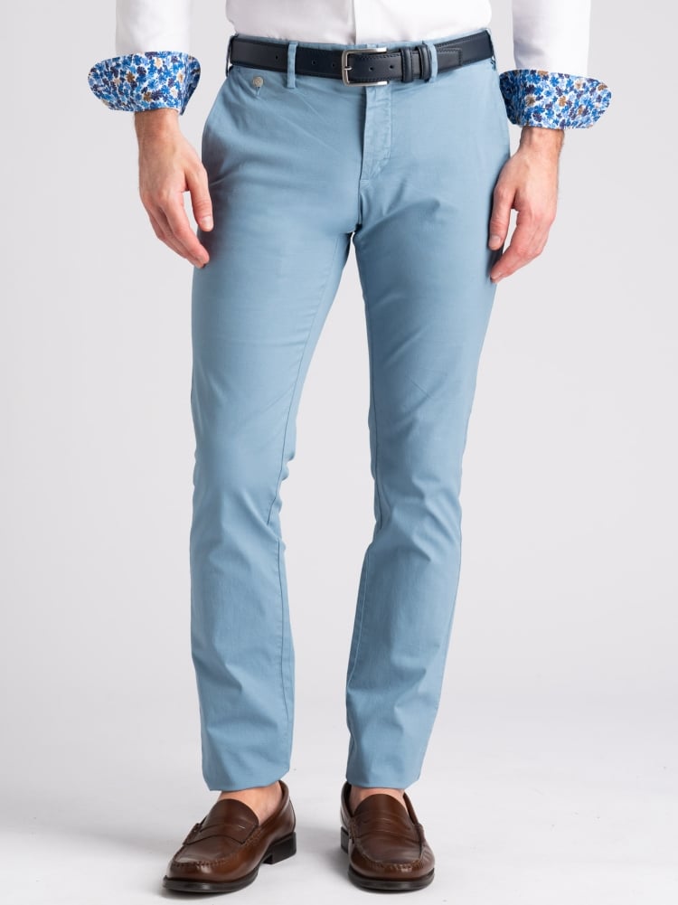 Pantalone uomo in tessuto a nido d’ape
