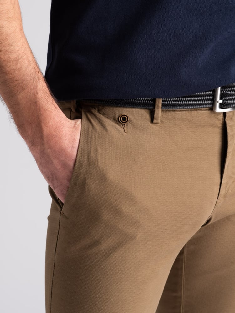 Pantalone uomo in tessuto a nido d’ape Invidia 1973