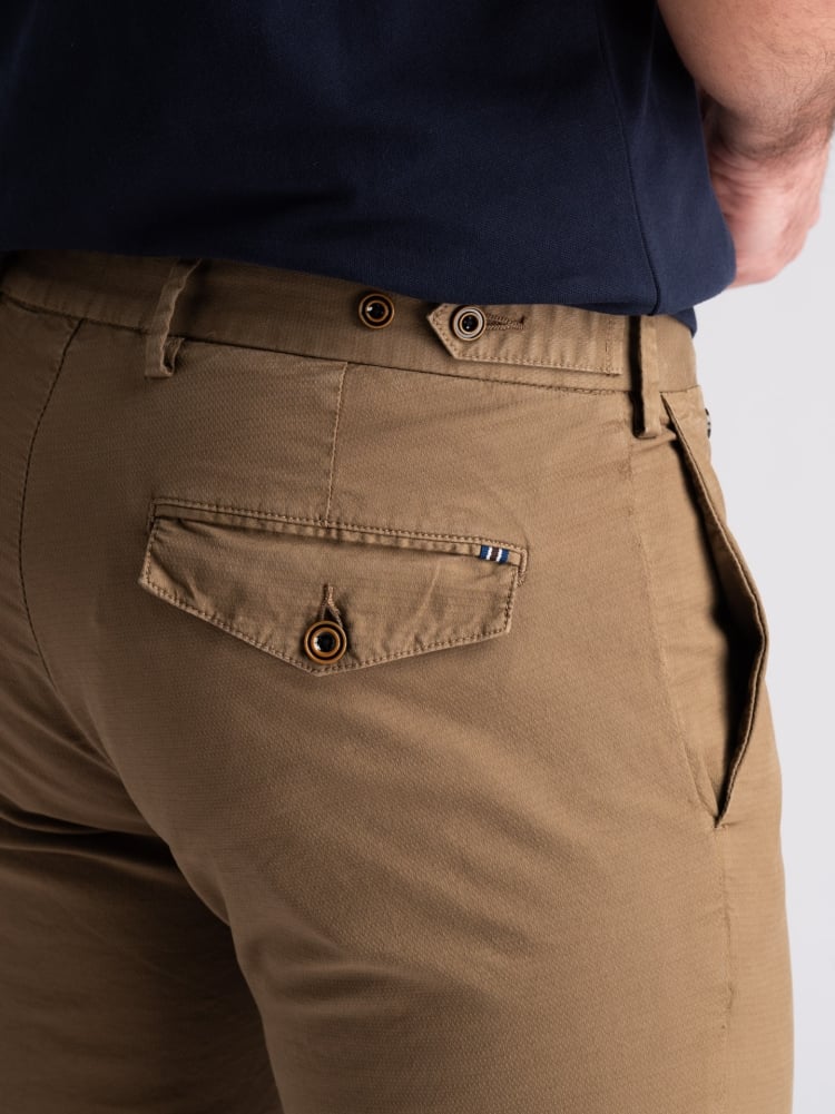 Pantalone uomo in tessuto a nido d’ape Invidia 1973
