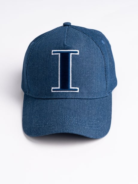 Cappellino uomo con visiera effetto denim Invidia 1973