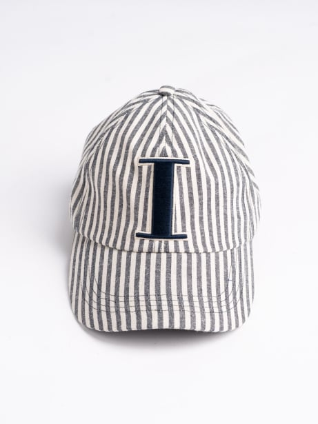 Cappellino uomo con visiera effetto rigato Invidia 1973