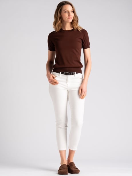 Maglia donna girocollo mezza manica in viscosa Invidia 1973 2