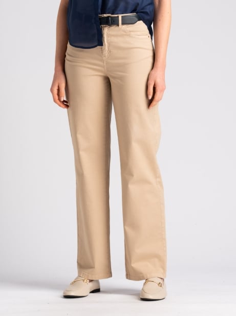 Pantalone donna 5 tasche gamba largaInvidia 1973