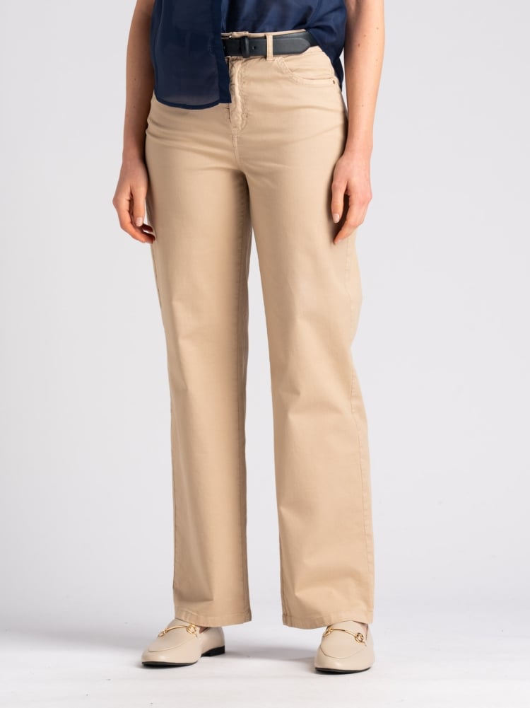 Pantalone donna 5 tasche gamba largaInvidia 1973