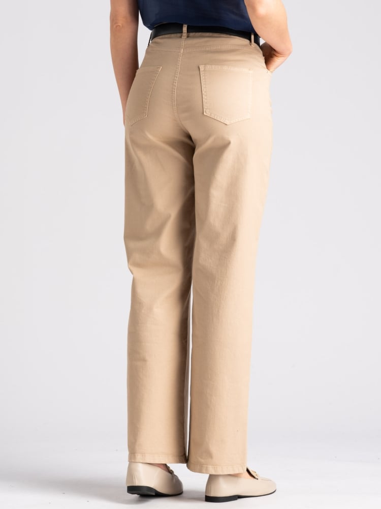 Pantalone donna 5 tasche gamba largaInvidia 1973