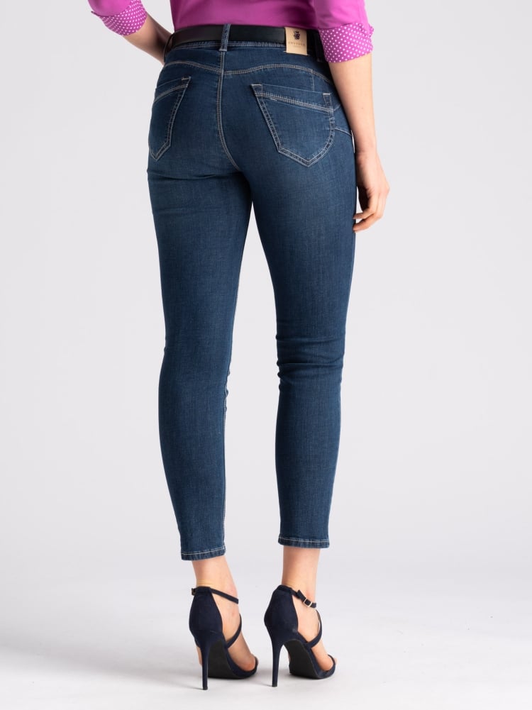 Jeans donna 5 tasche denim sigarettaInvidia 1973