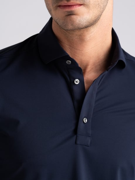 Polo uomo TECNO traforata a mezza manica con collo a camicia Invidia 1973 2