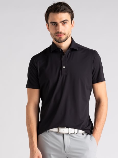 Polo uomo TECNO traforata a mezza manica con collo a camicia Invidia 1973 2