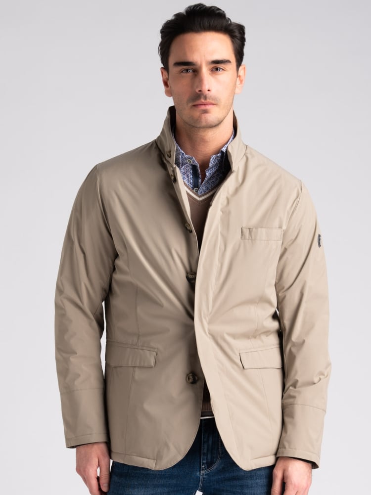 Giubbino uomo blazer blu imbottito 100 grammi Invidia 1973