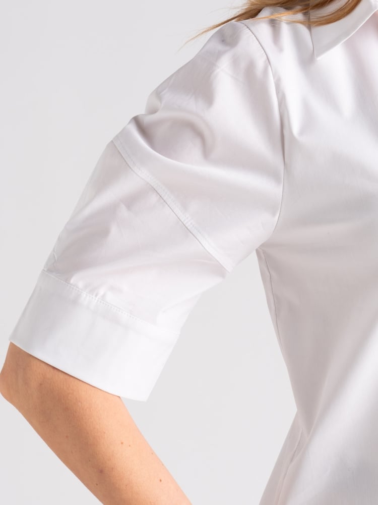 Camicia donna stile polo con manica a palloncino Invidia 1973