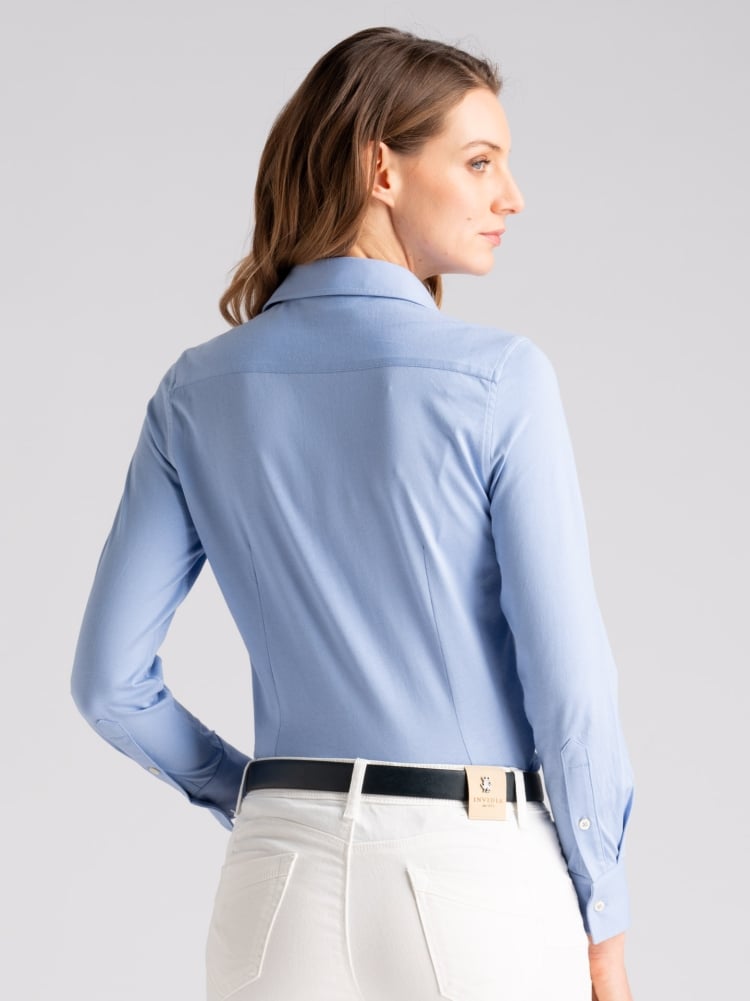Camicia donna jersey stretch manica lunga Invidia 1973