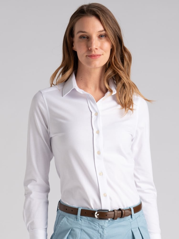 Camicia donna jersey stretch manica lunga Invidia 1973