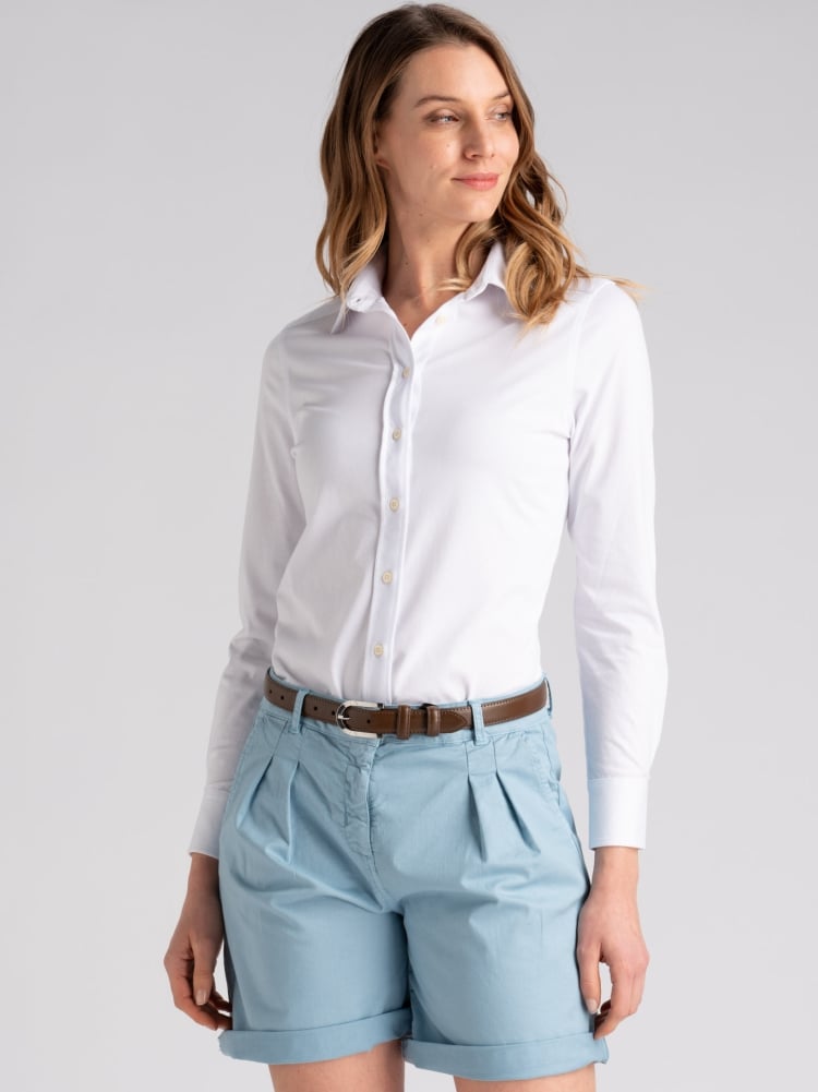 Camicia donna jersey stretch manica lunga Invidia 1973