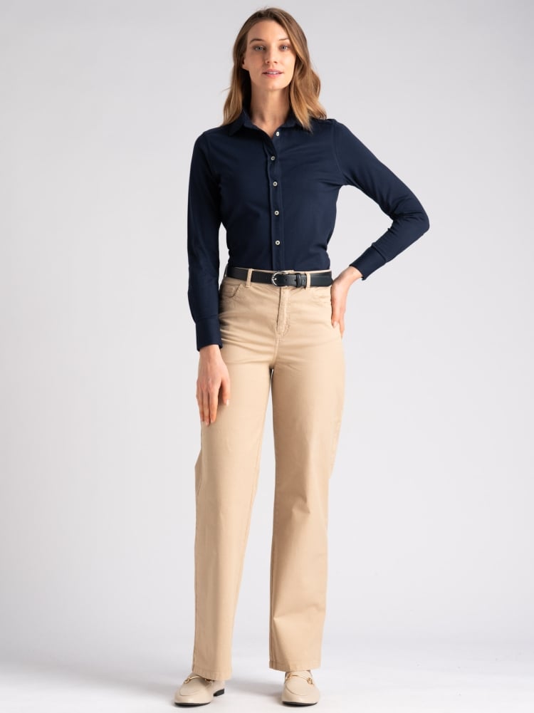 Camicia donna jersey stretch manica lunga Invidia 1973